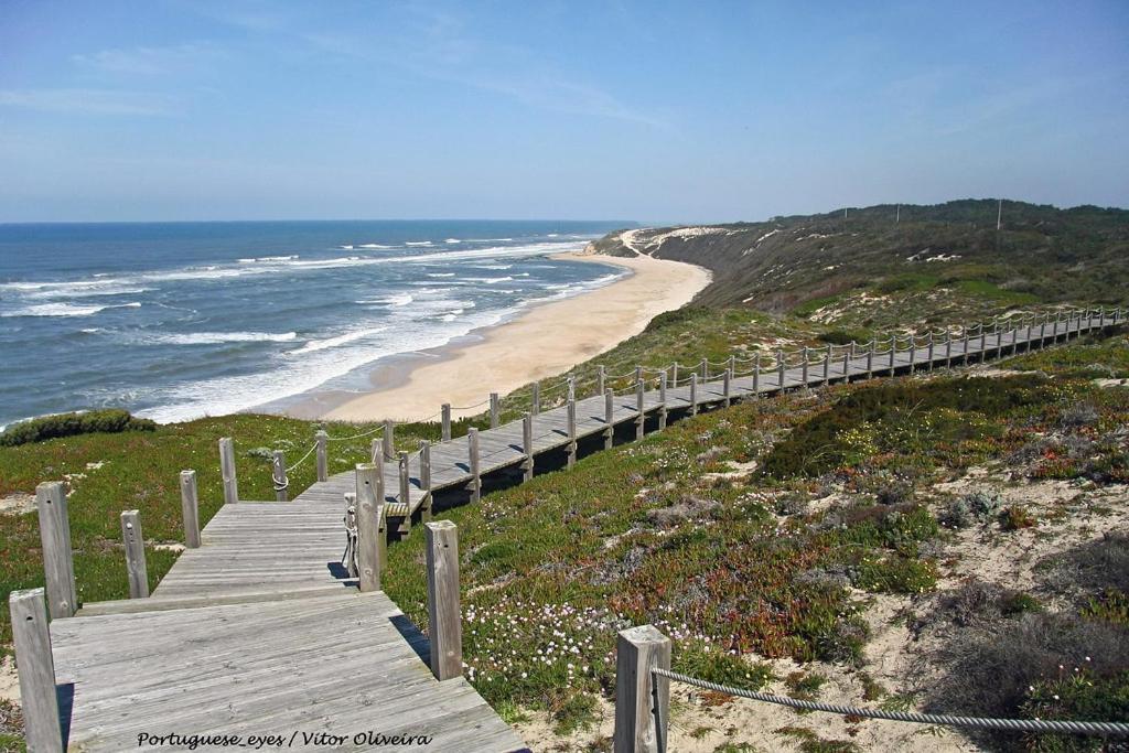 Casa Da Praia Das Paredes-Nazare Senhora da Vitoria Ngoại thất bức ảnh